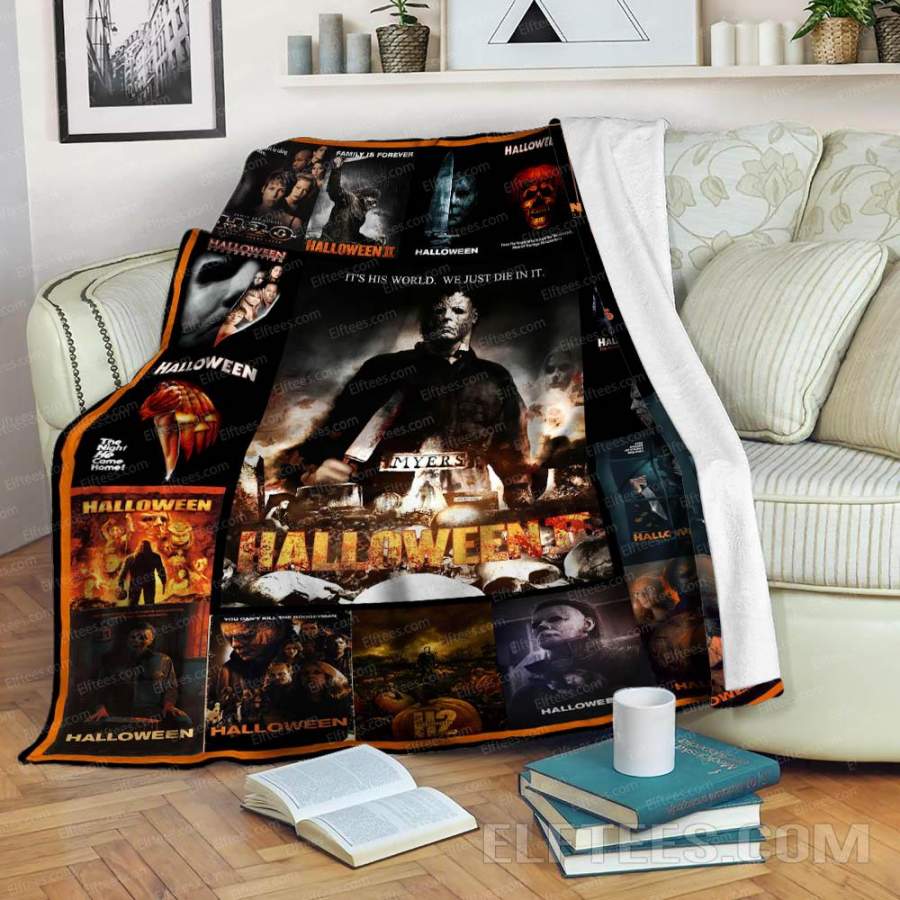 Halloween Horror Movie Fans Fleece Blanket – HM068