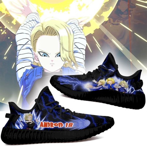 Best Android 18 Yz Sneakers Dragon Ball Z Shoes Anime Yeezy Sneakers S