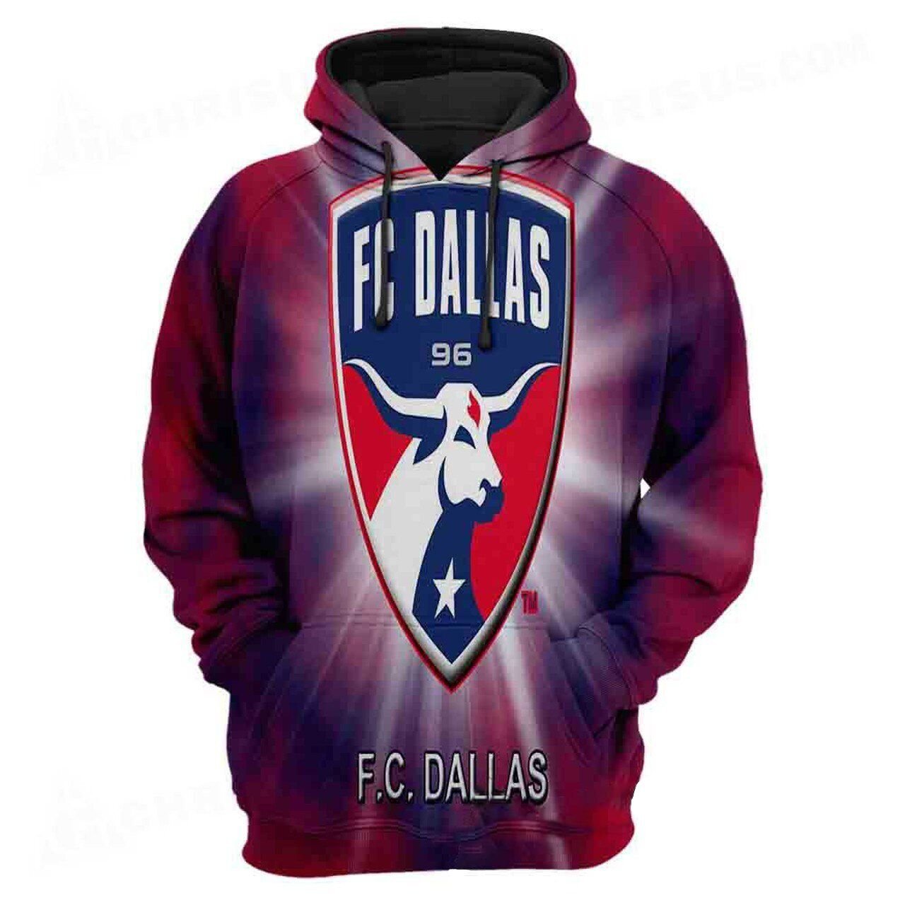 Mls- Fc Dallas 3D Hoodie Style 04