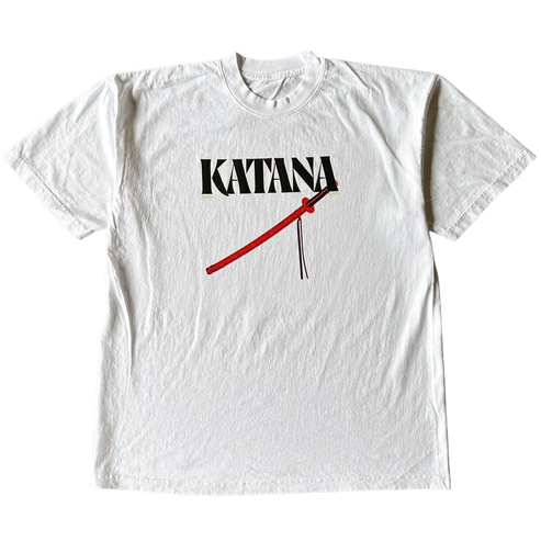 Red Katana Tee Shirt Outfit