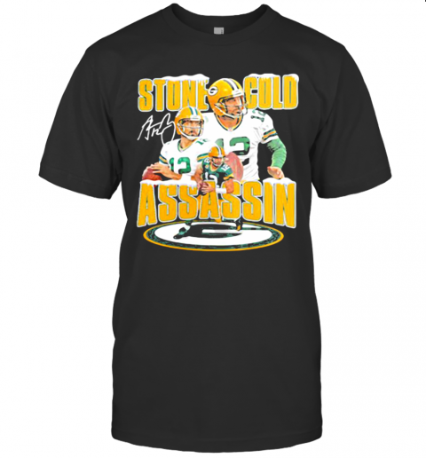 Stone Gold Assassin Signature Green Bay Packers T-Shirt