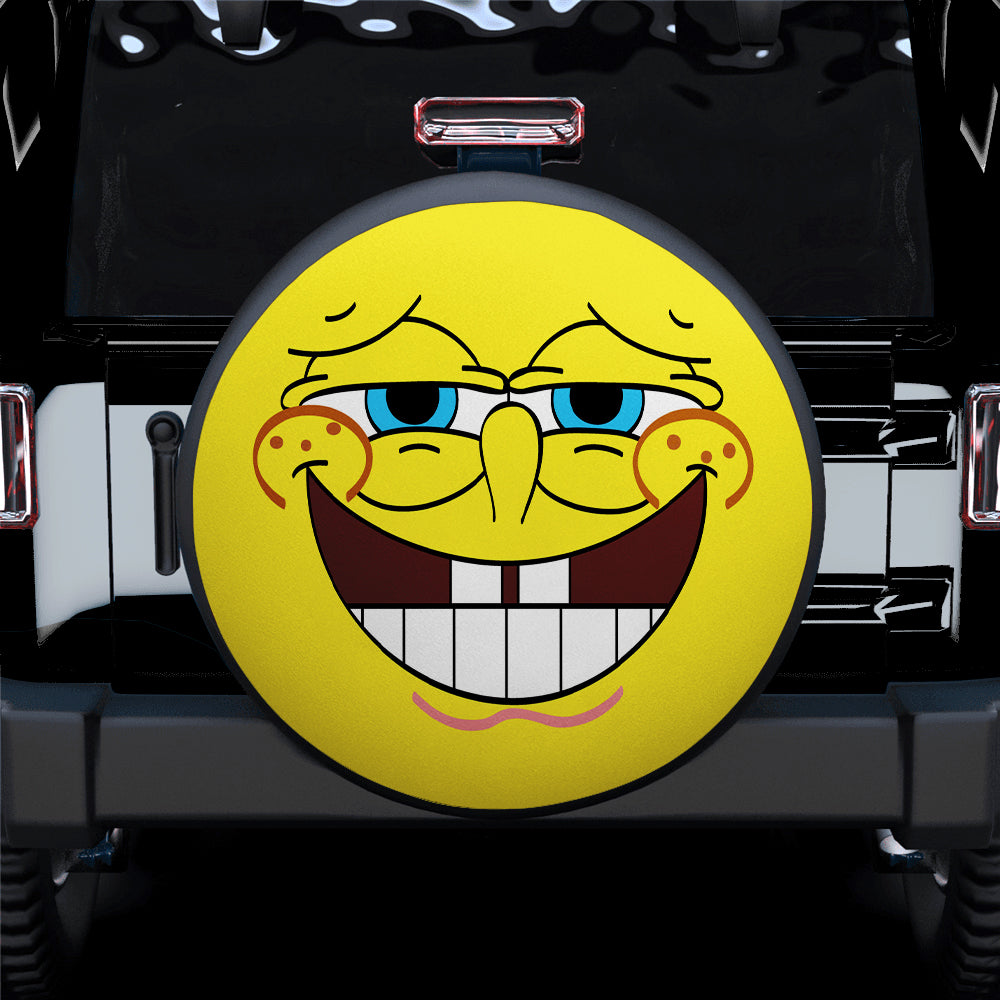 Spongebob Jeep Funny Car Spare Tire Covers Gift For Campers