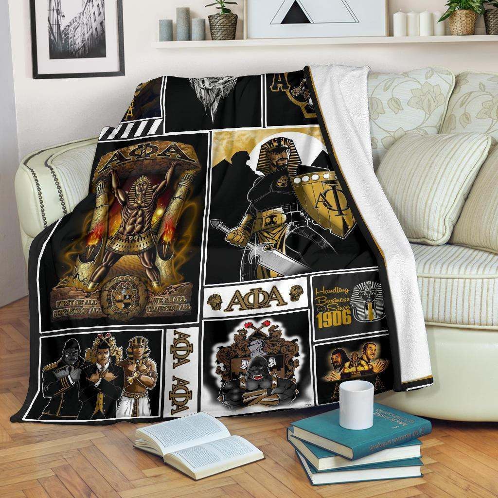 Alpha Phi Alpha Cl180906Mdf Fleece Blanket