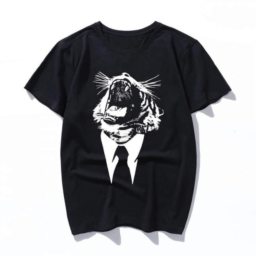 reservoir tiger Aesthetic 90s Fashion T Shirts Women men Harajuku Ullzang T-shirts Graphic Funny Cartoon Tshirt Streetwear Top Tees Female