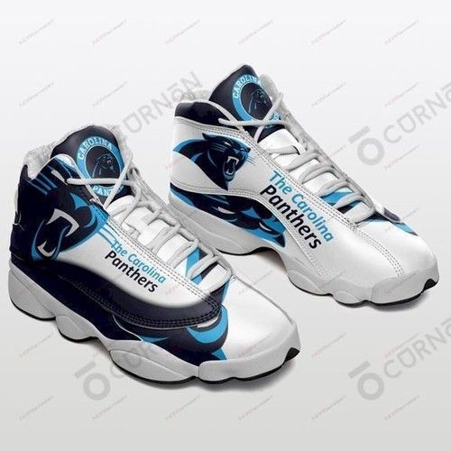 Carolina Panthers Sneakers Personalized Aj 13 Tennis Shoes For Fan