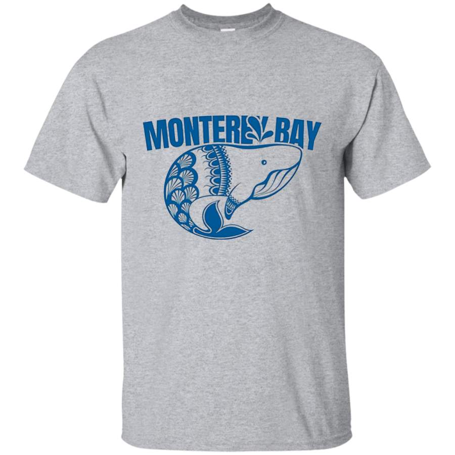 Monterey Bay Whale Watching T-shirt – Gift or Souvenir Men