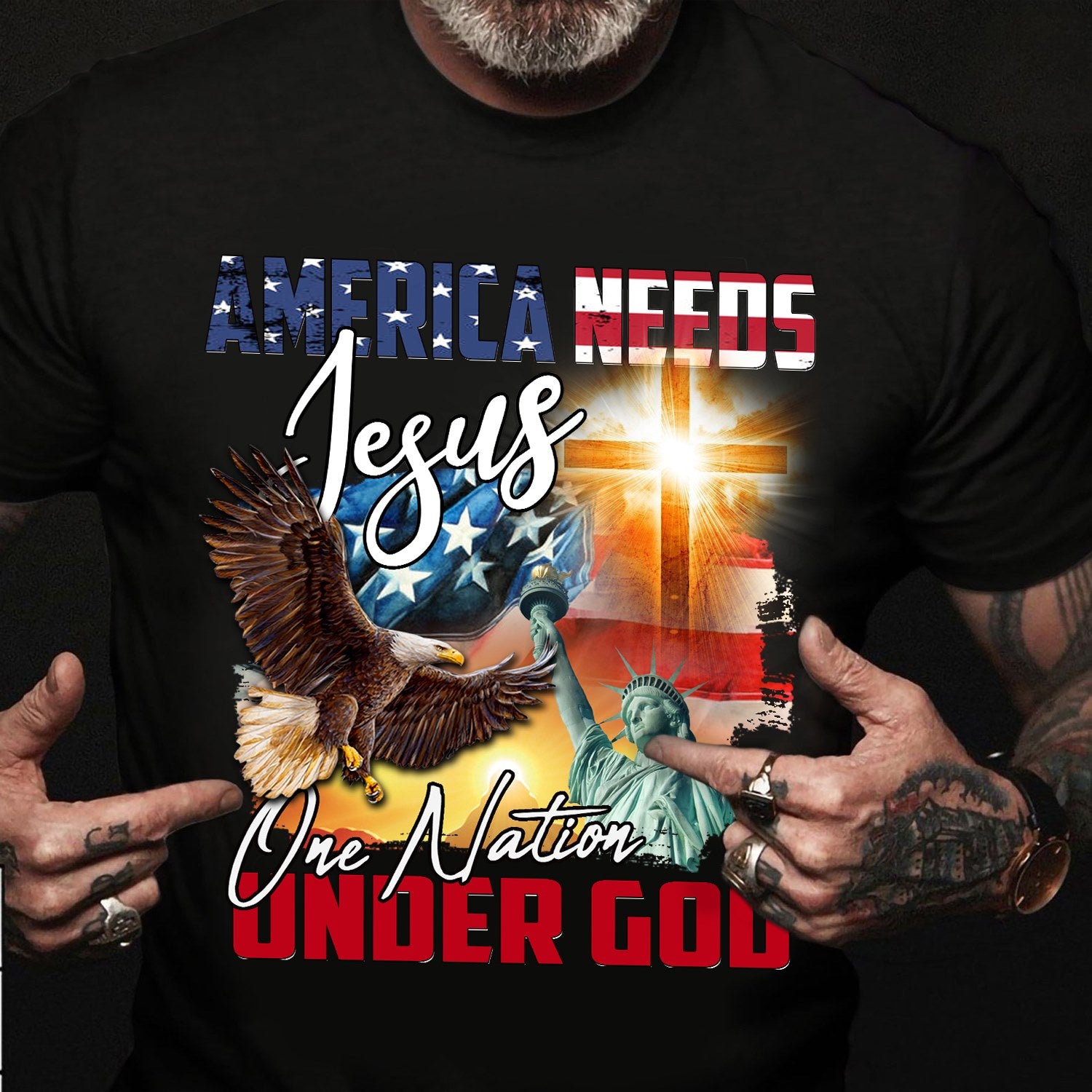 America Needs Jesus (Christs – Christians Shirt