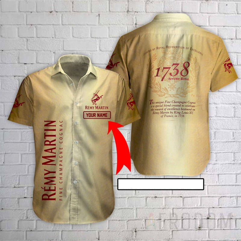 Personalized Remy Martin 1738 Hawaii Shirt Ha87861