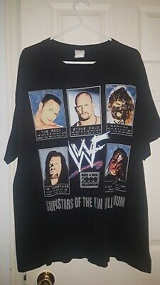 Vintage Wwf T Shirt Superstars Of The New Millenium 5867