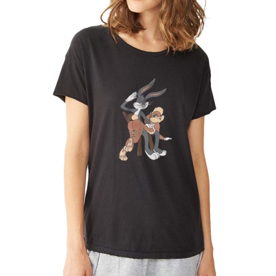 Bugs Bunny And Lola Women’S T Shirt