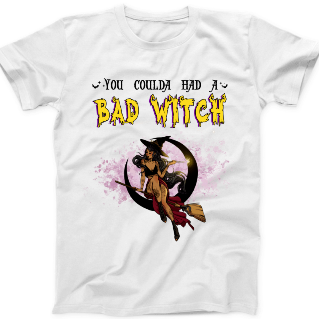 You Coulda Had A Bad Witch Premium Shirt, Halloween Gift Shirt