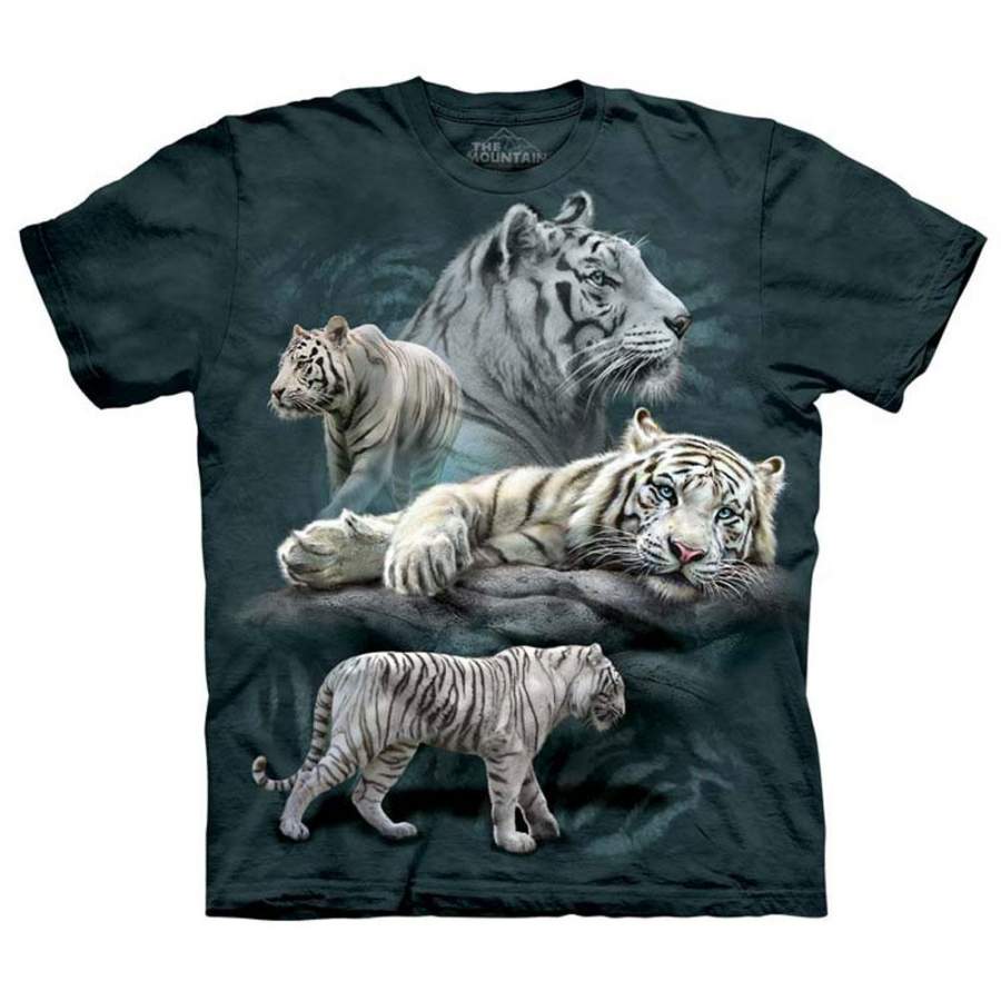 White Tiger Collage T-shirt