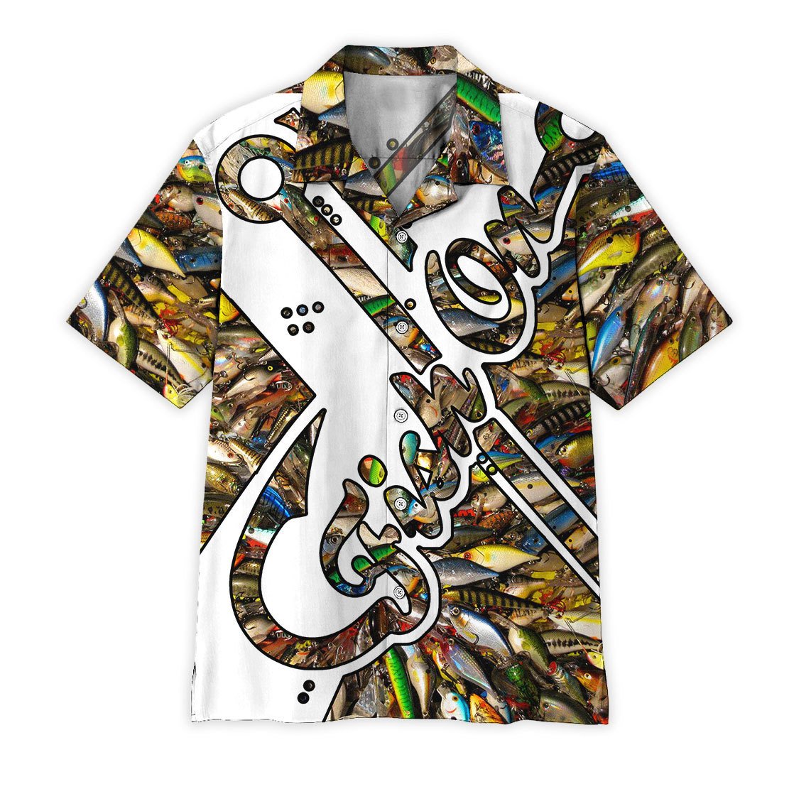 Fishing Hawaii Shirt Fish On Colorful Aloha Adult Full Print Size Ha106497