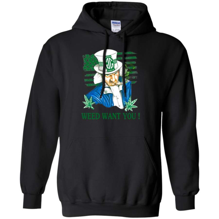 AGR weed want you Hoodie