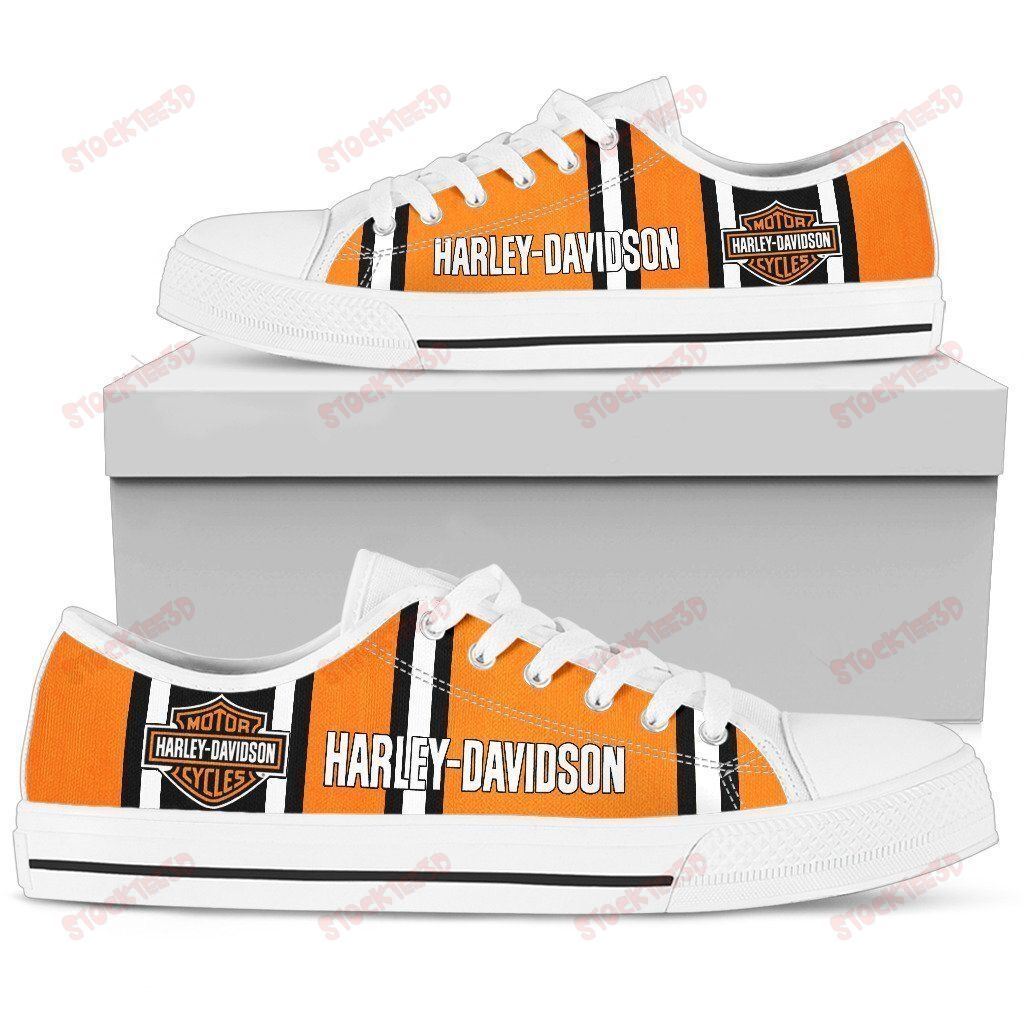 Harley Davidson Low Top Canvas Shoes 3 – Jamestees Store