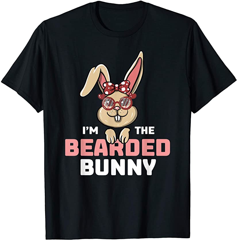 Mens I’m The Bearded Bunny Matching Family Easter Party T-Shirt