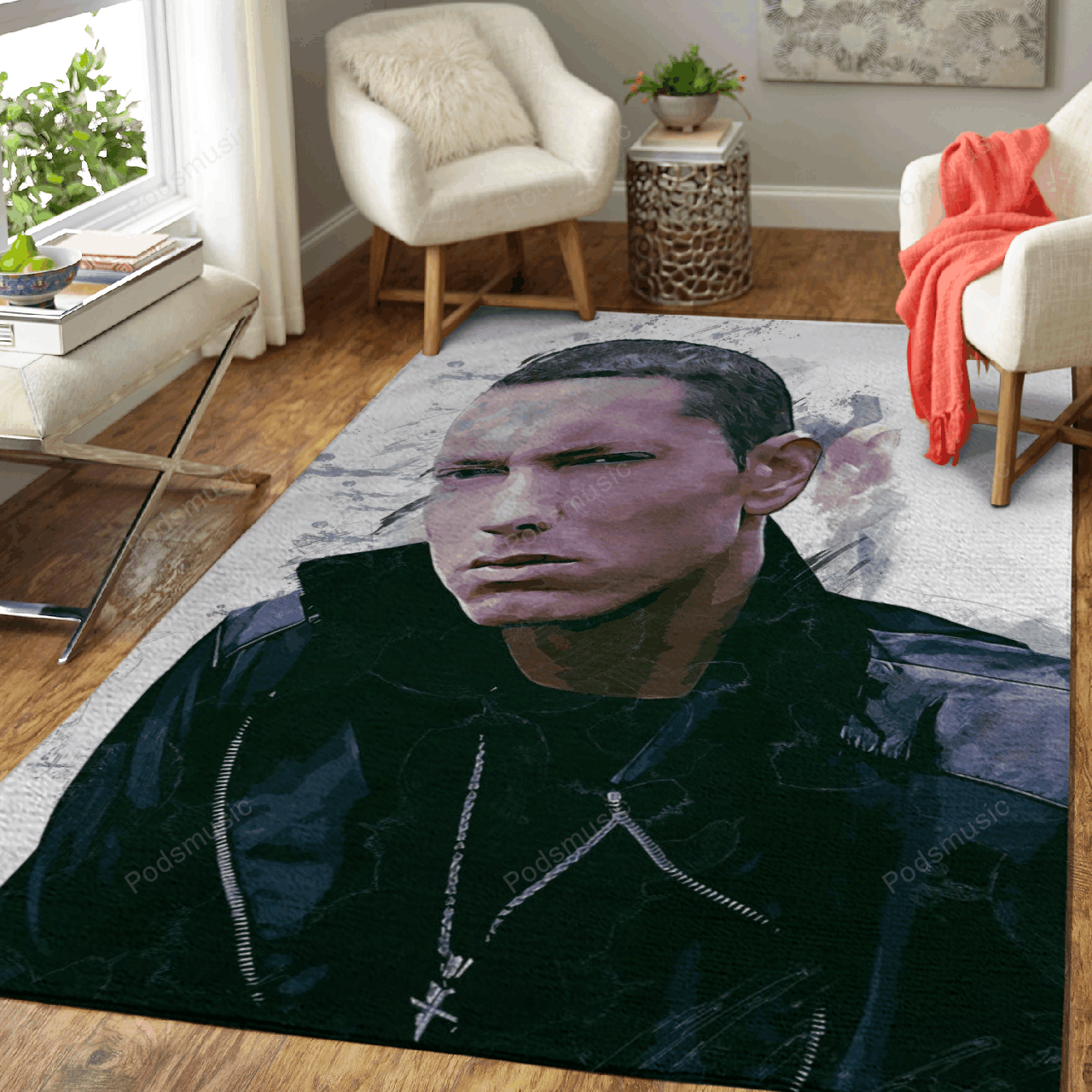 eminem – Music Art For Fans Area Rug Carpet