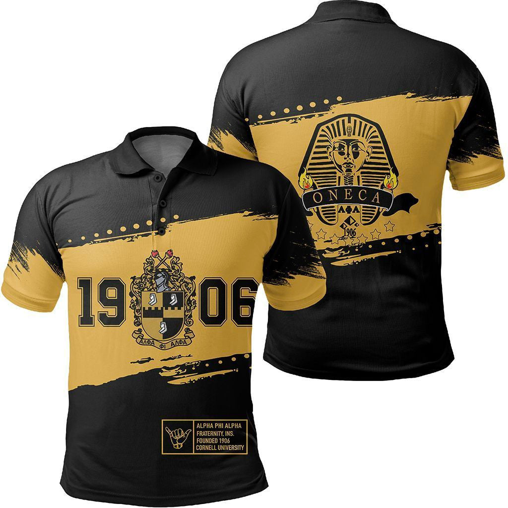 Wonder Print Polo Shirt – Alpha Phi Alpha University Polo Shirt