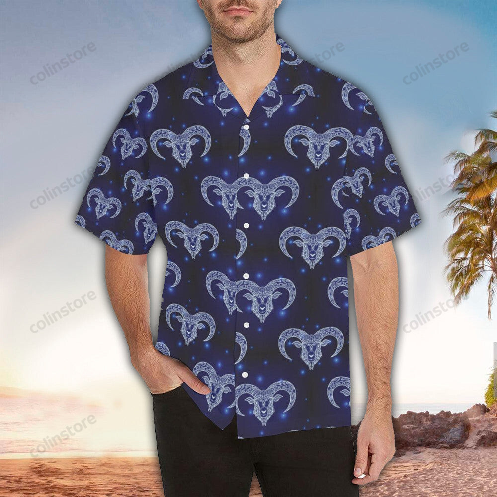 Aries Hawaii Button Up Shirt Aloha Ha95730