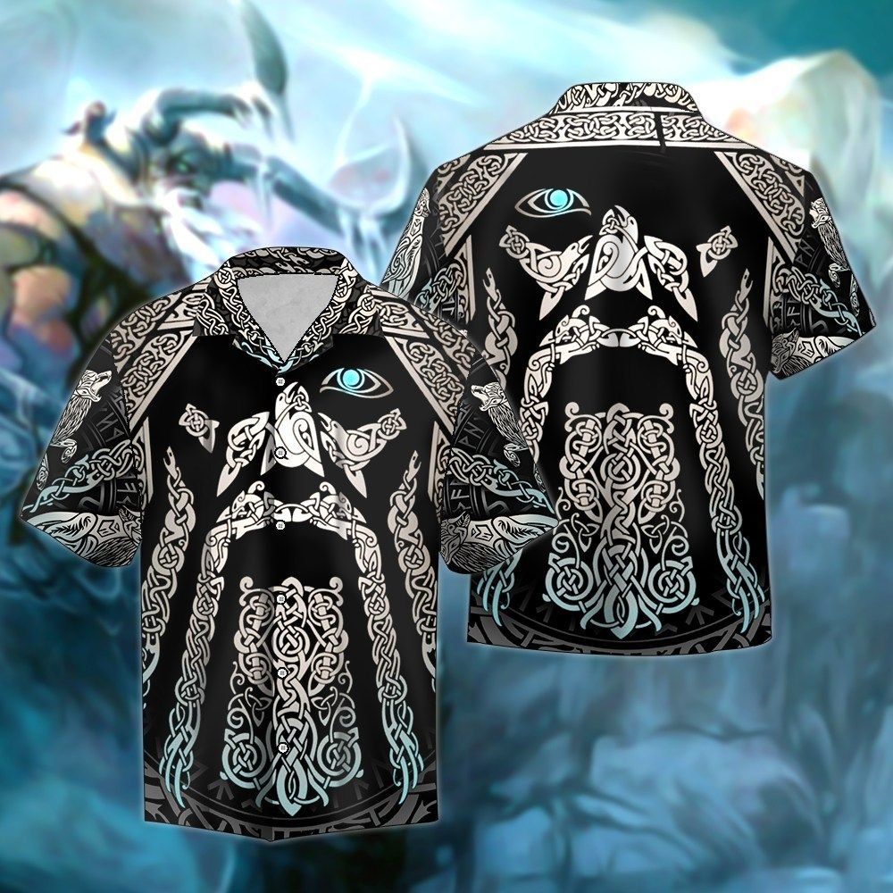 Check Out This Awesome Viking Odin Medieval Hawaii Shirt Ha50915