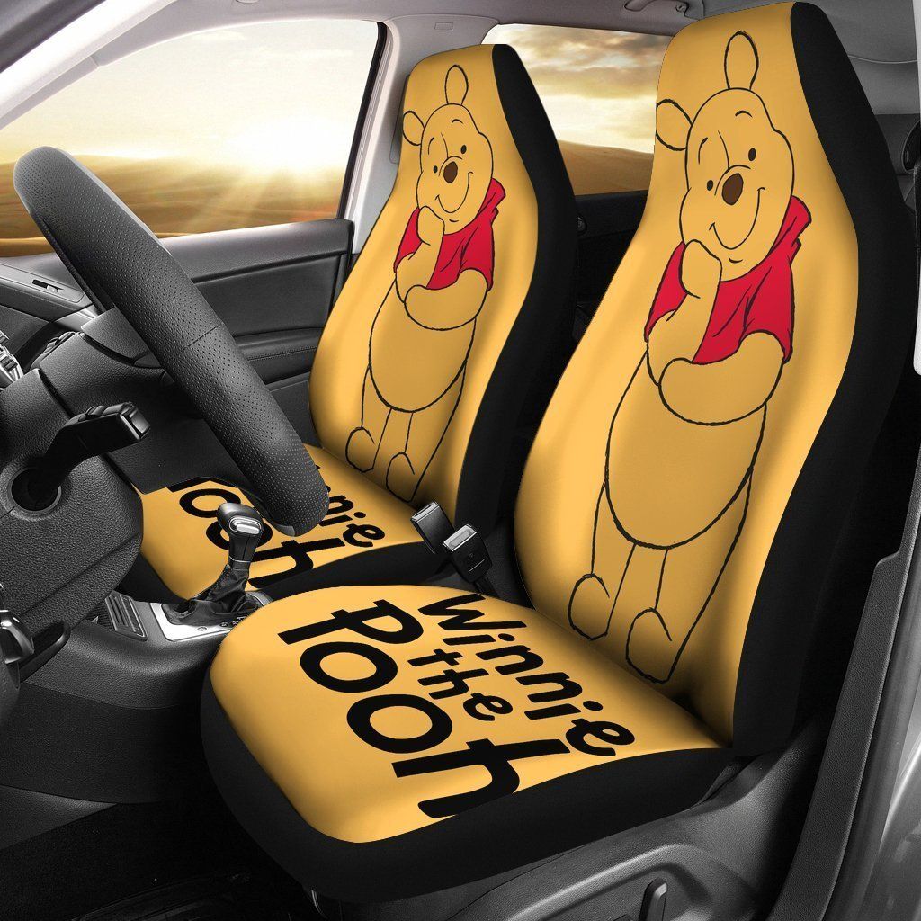 Winnie the Pooh Bear Car Seat Cover amazing best gift ideas 2020