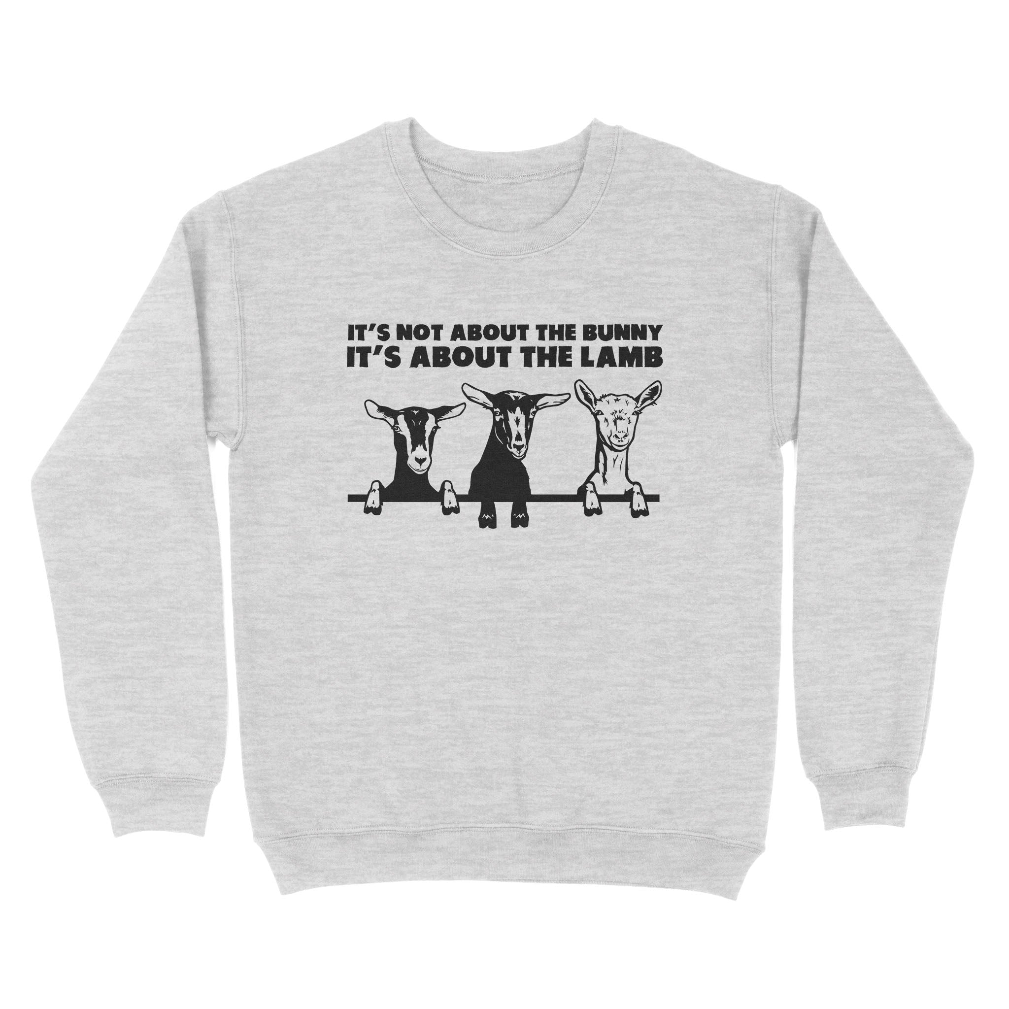 Dng Fashion ‘S It’S Not About The Bunny It’S About The Lamb Religion Easter – Standard Crew Neck Sweatshirt