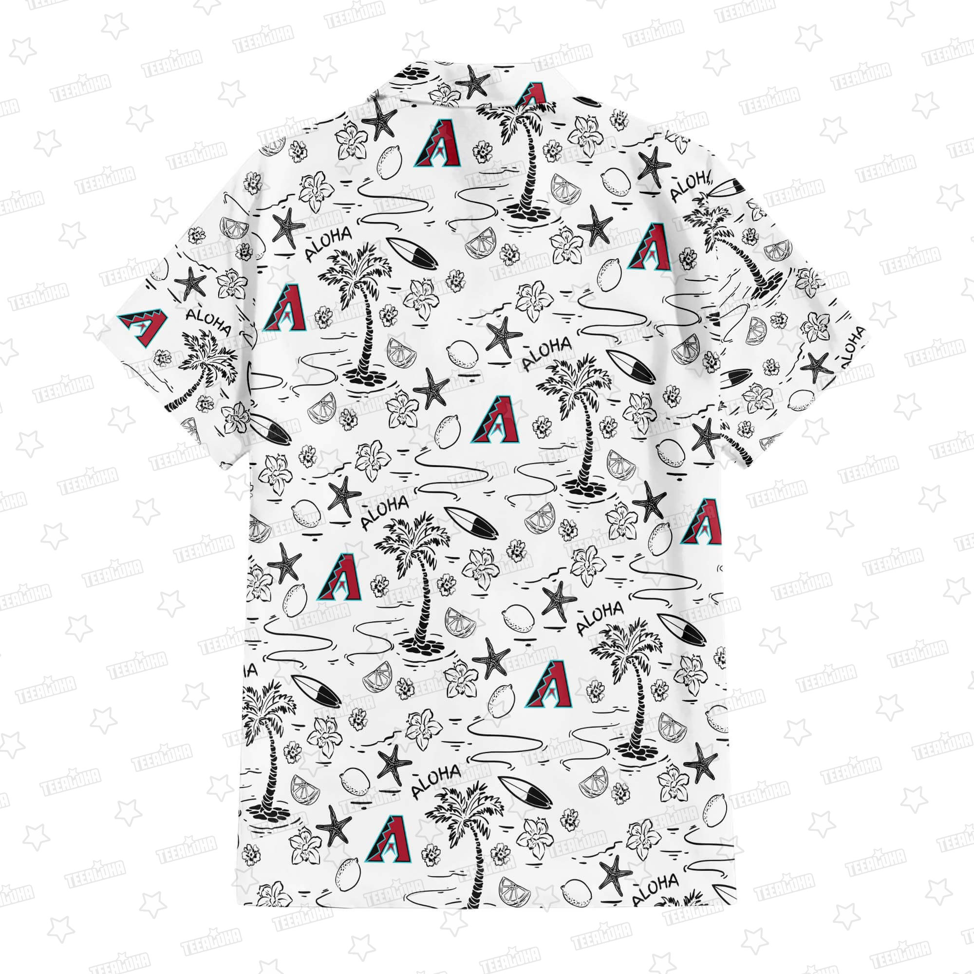 Arizona Diamondbacks Aloha Paradise Hawaiian Shirt