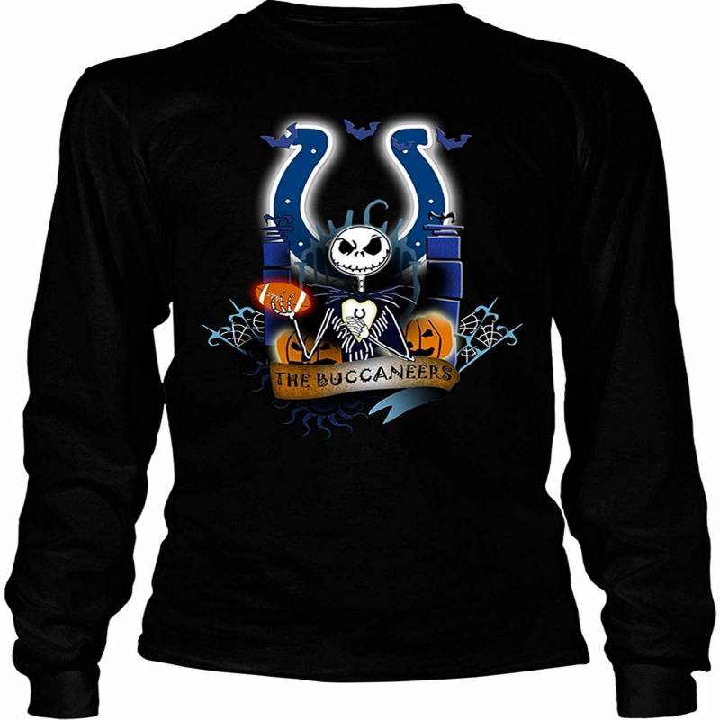 Pumpkin Halloween T Shirt, Indianapolis Colts T Shirt – Long Sleeve Tees