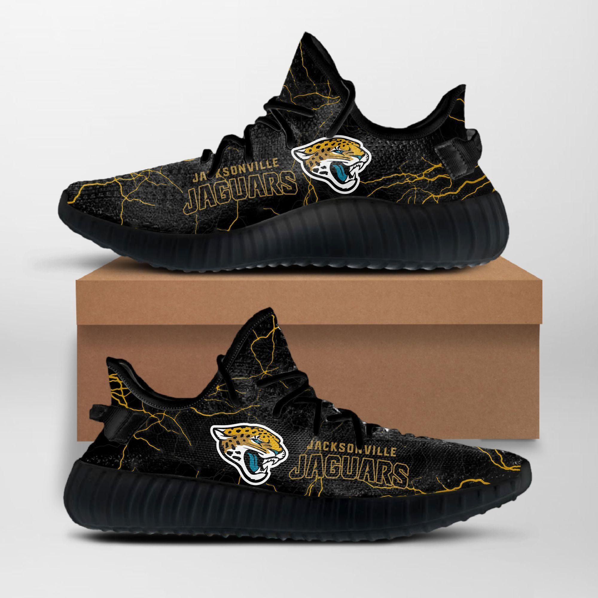 Jacksonville Jaguars Custom Yeezy Custom Yeezy Shoes Sneakers, Custom ...