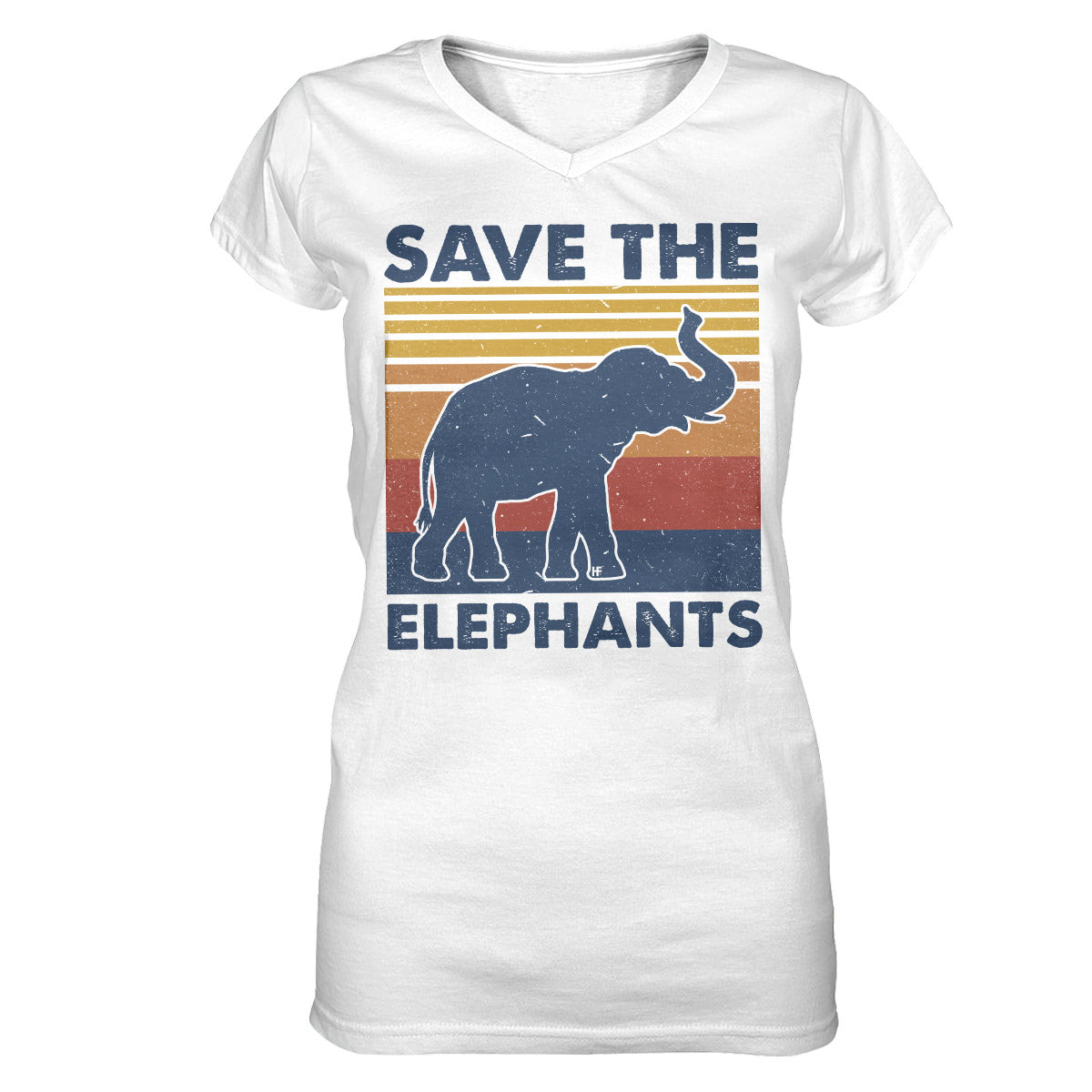 Elephant Lovers Shirt 14 Ez01 1009 Women V-Neck T-Shirt