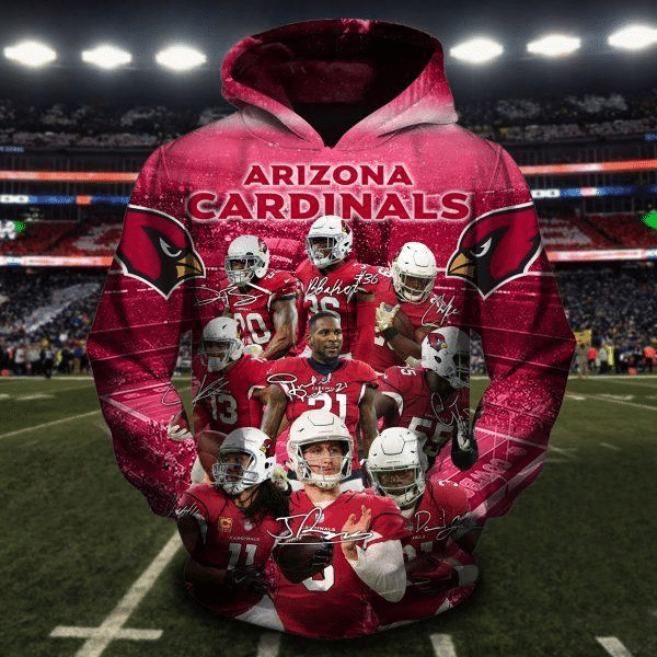 Arizona Cardinals 59 Unisex 3D Hoodie Gift For Fans