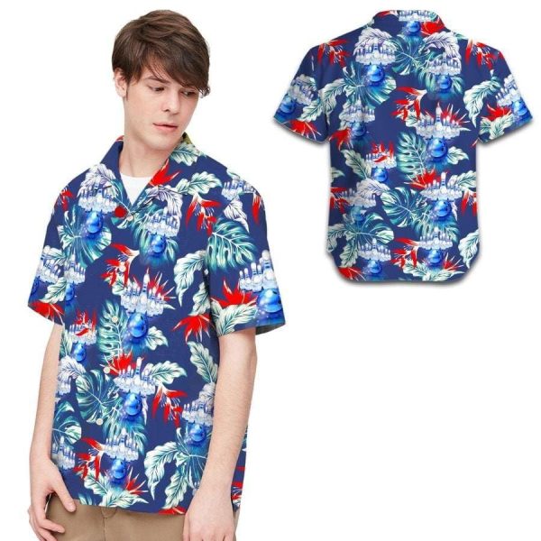 Bowling Tropical Leaves Hawaii Shirt For Men Women Ha97399