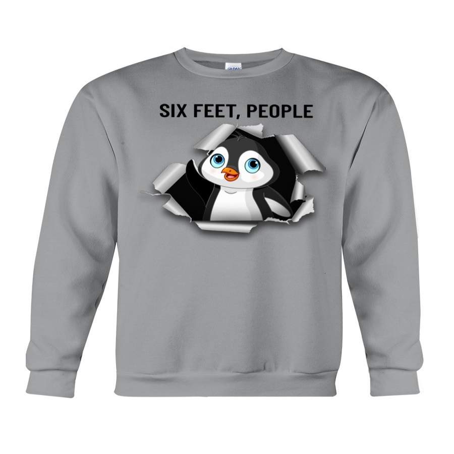 Lovely Phone Case Six Feet People Gift For Penguin Lovers Sweatshirt