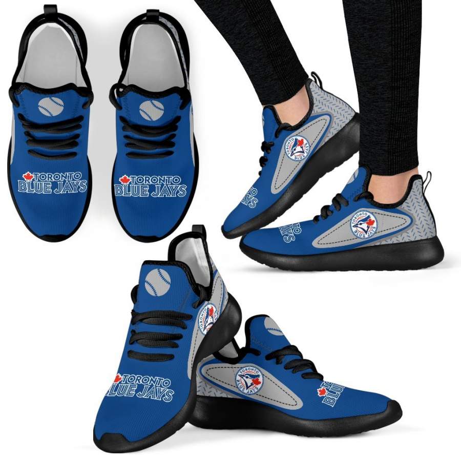 Legend React Toronto Blue Jays Mesh Knit Sneakers