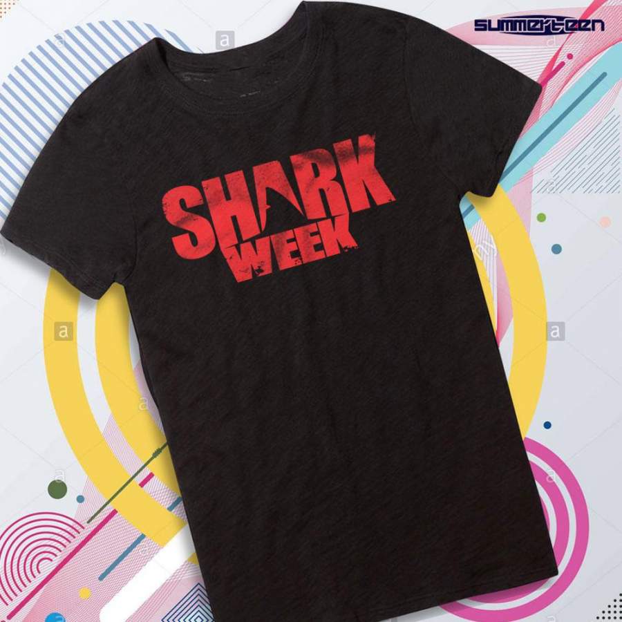 Shark Week 30 Years Of Shark The Exhibit Women’S T Shirt