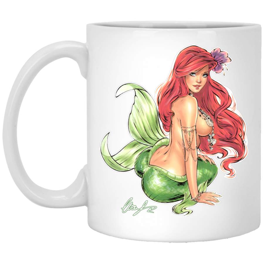 Ariel Beautiful Girl Mug White Mug