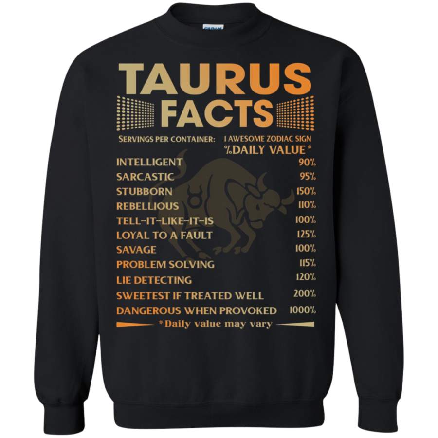 AGR Taurus Awesome Zodiac Sign Sweatshirt