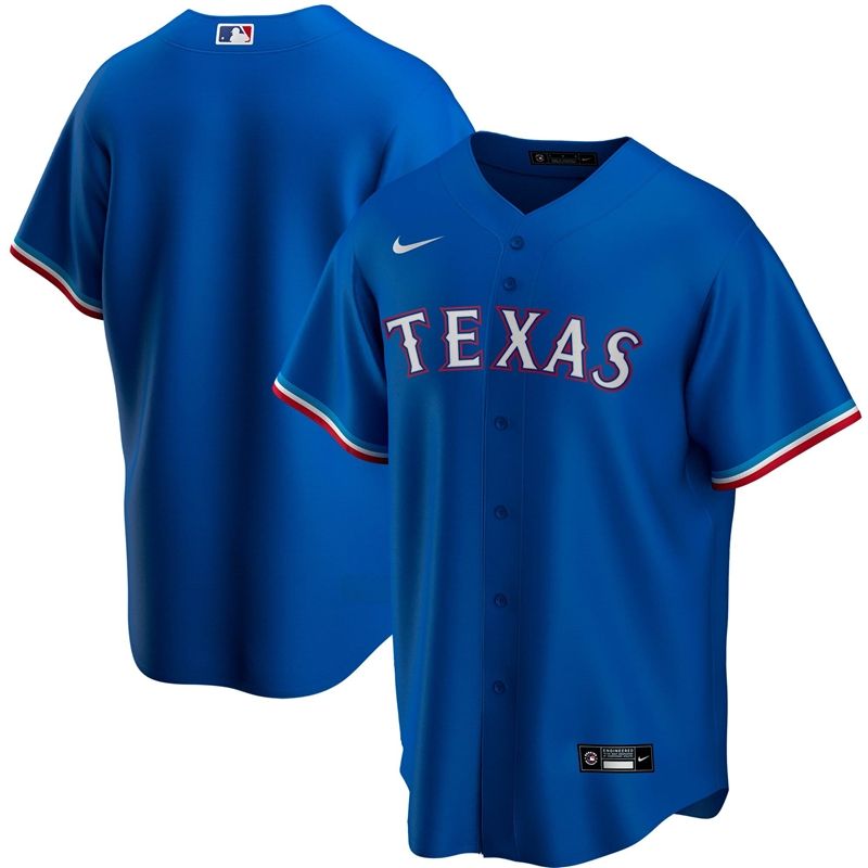 Texas Rangers 2020 MLB Blue Jersey