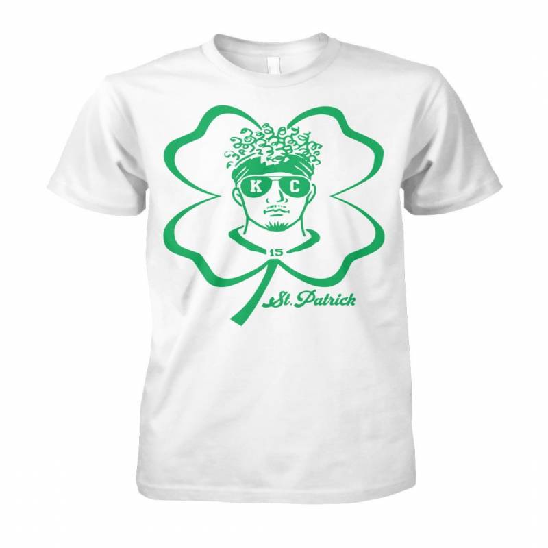 Happy St. Patrick’s Day 15 Patrick Mahomes Kansas City Chiefs Shirt