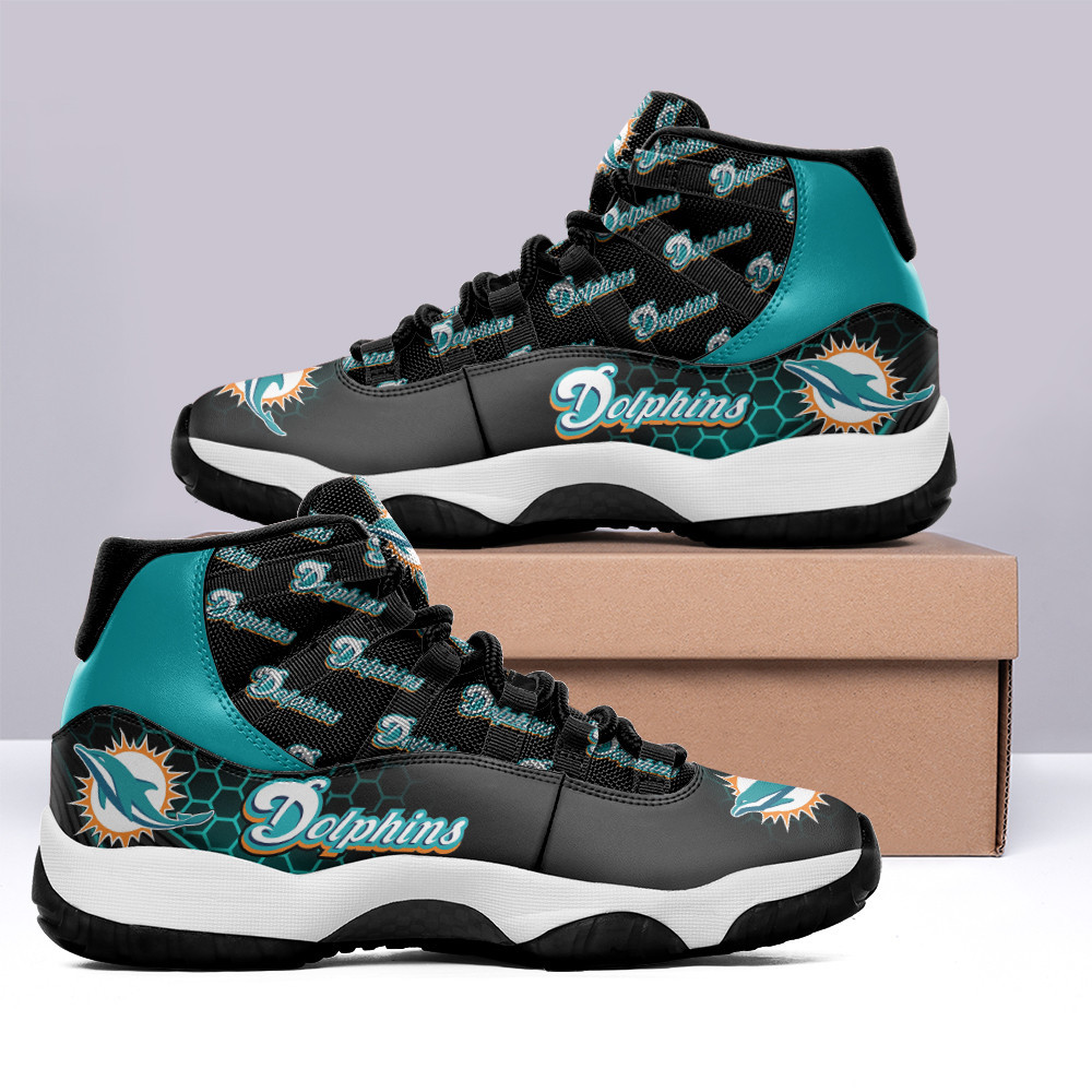 Miami Dolphins Ajd11 Sneakers Bg114