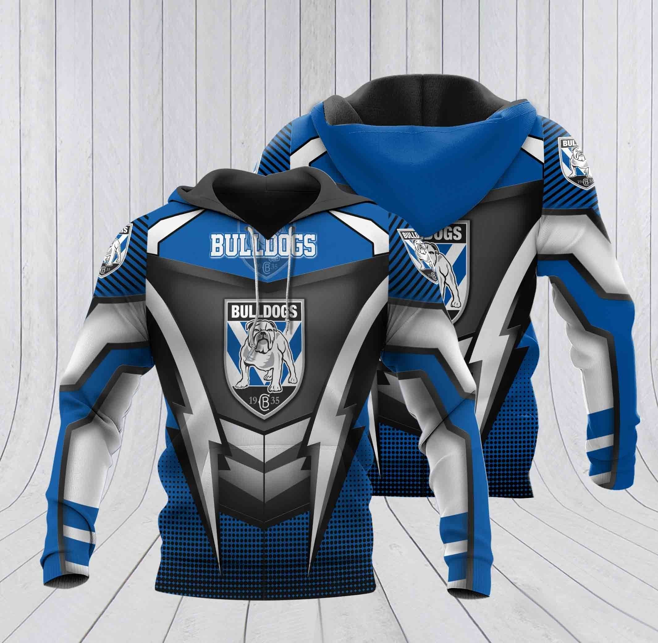 Personalized HA3DCT02 Bulldogs Hoodie