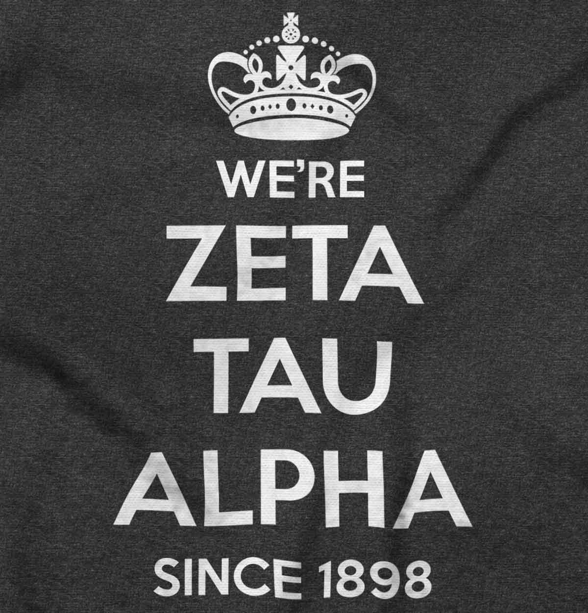 We Are Zeta Tau Alpha Junior Fit V-Neck T Shirt