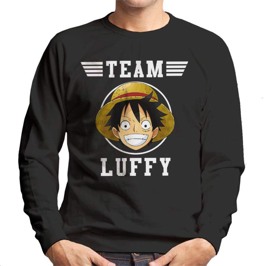 Team Monkey D Luffy One Piece Men’s Sweatshirt