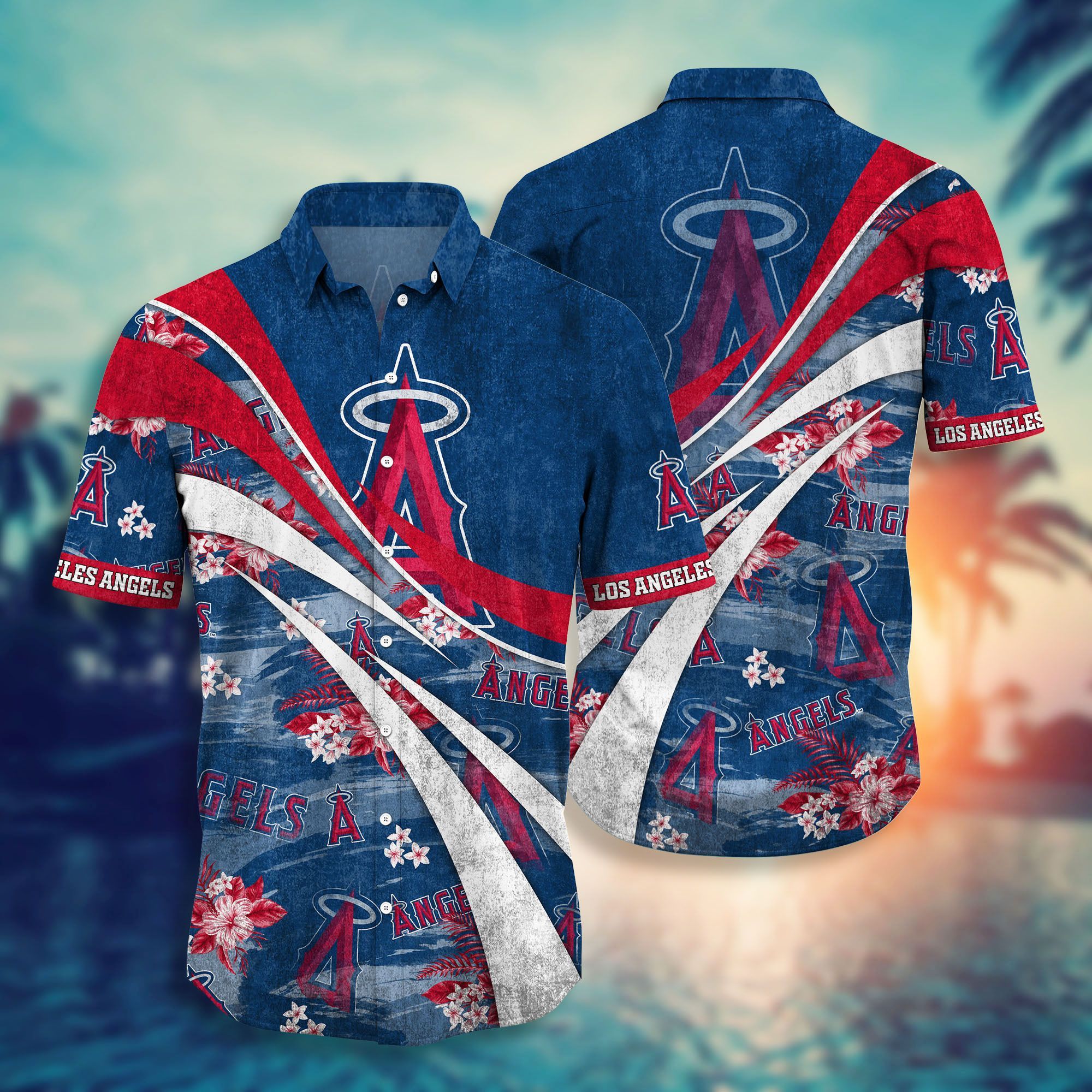 Los Angeles Angels Hawaii Style Shirt Trending