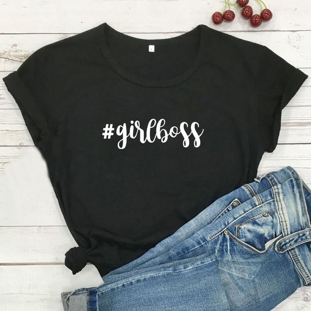 #GirlBoss Funny T Shirt