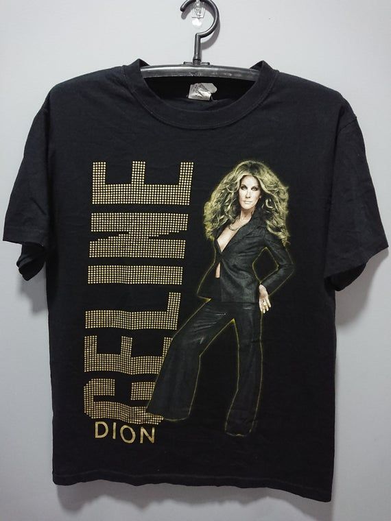 Vintage 2008 Celine Dion World Tour Shirt Excellent Condition Pop Chanson Soft Rock R B Shirt