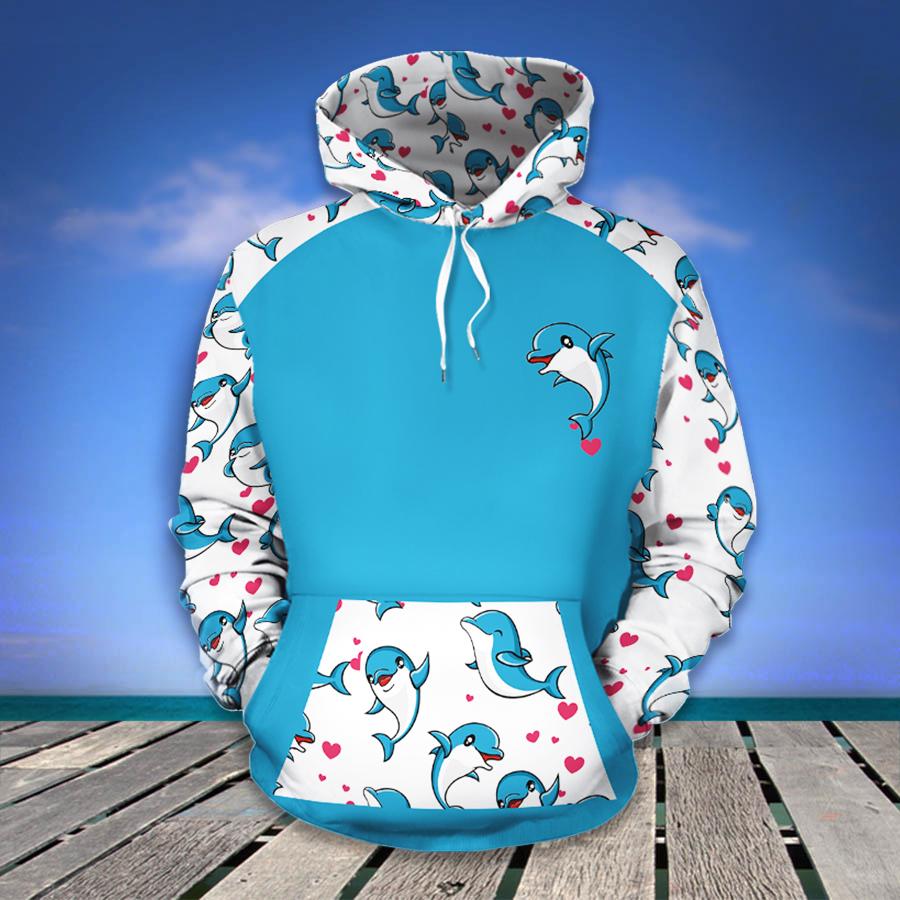 Dolphin Heart Hoodie & Legging