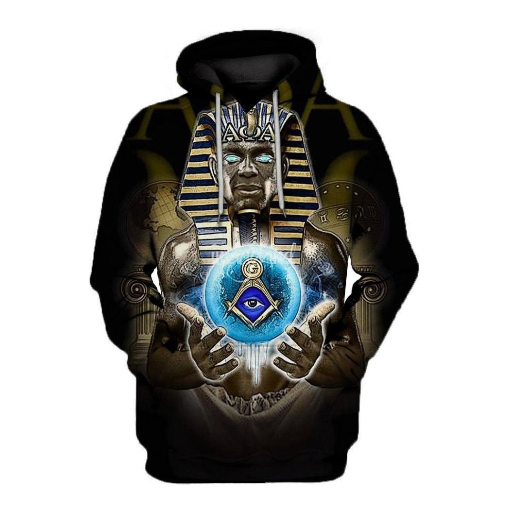 Alpha Phi Alpha Sphinx Freemasonry Hoodie J5