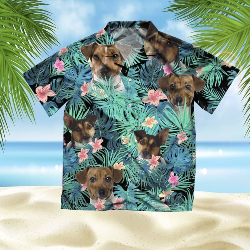 Felacia Rat Terrier Summer Leaves Hawaii Shirt Ha101493