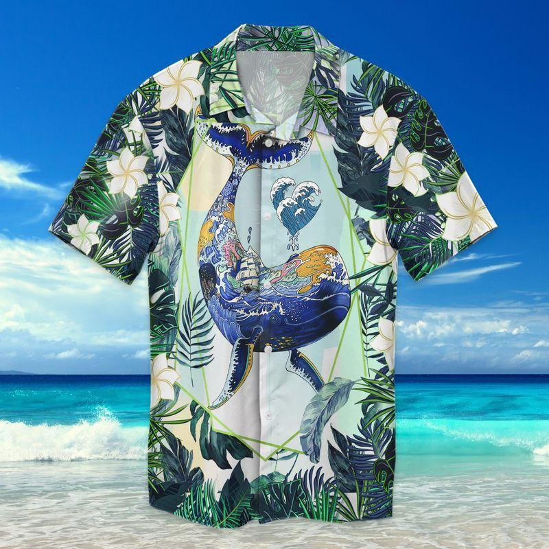 Whale Hawaii Shirt Unisex Adult Ha104678